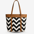 SIGNATURE TOTE BAG - BROWN