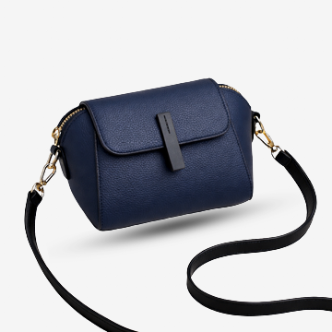 MINI FLAP CROSSBODY BLUE