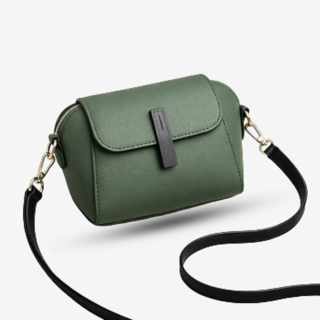 MINI FLAP CROSSBODY MEHROON