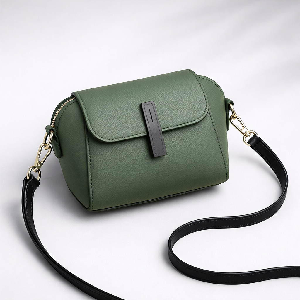 MINI FLAP CROSSBODY GREEN