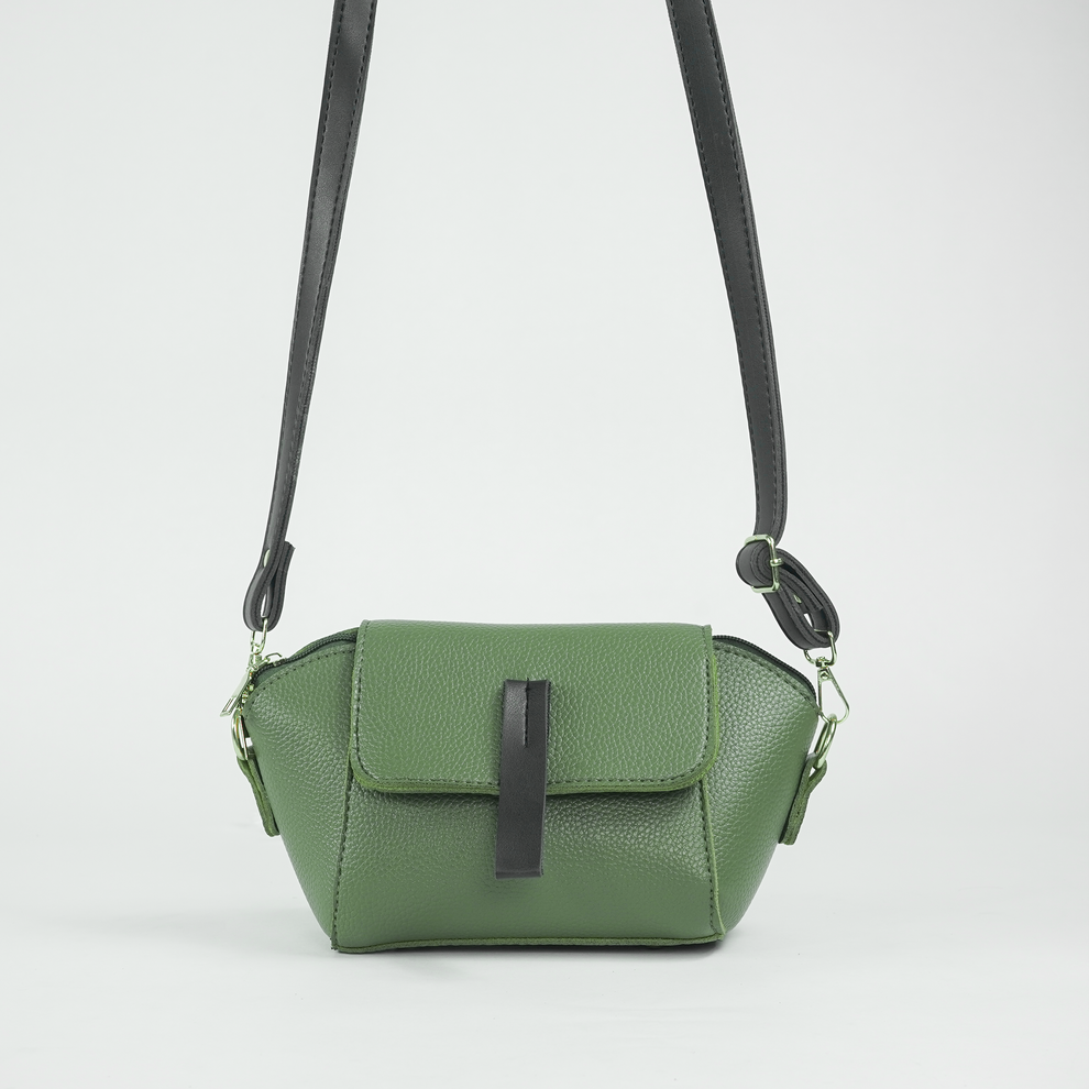 MINI FLAP CROSSBODY GREEN