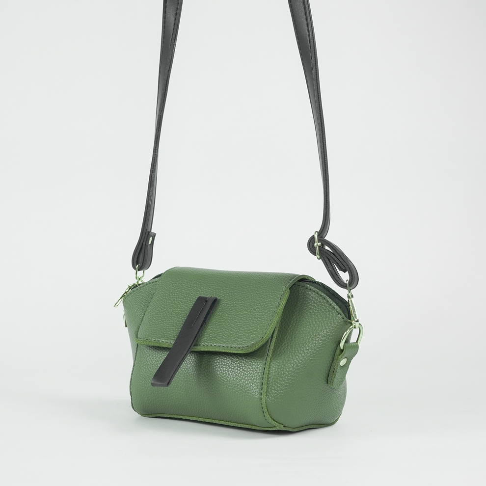 MINI FLAP CROSSBODY GREEN